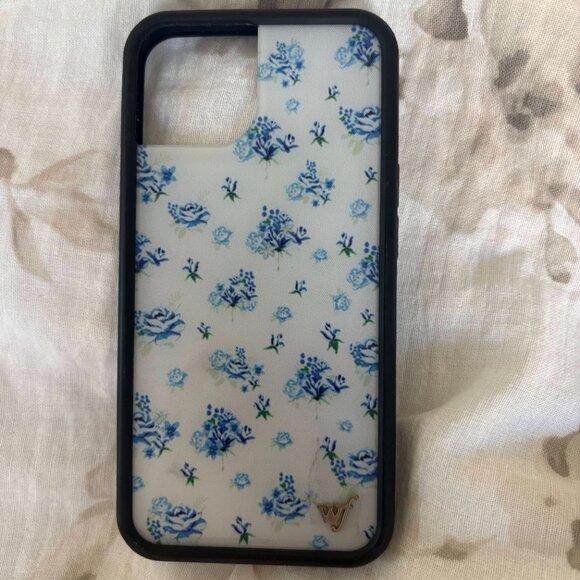 Wildflower Forget me not iPhone 13 case - Picture 2 of 2